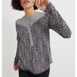 Lucky Brand Printed Henley